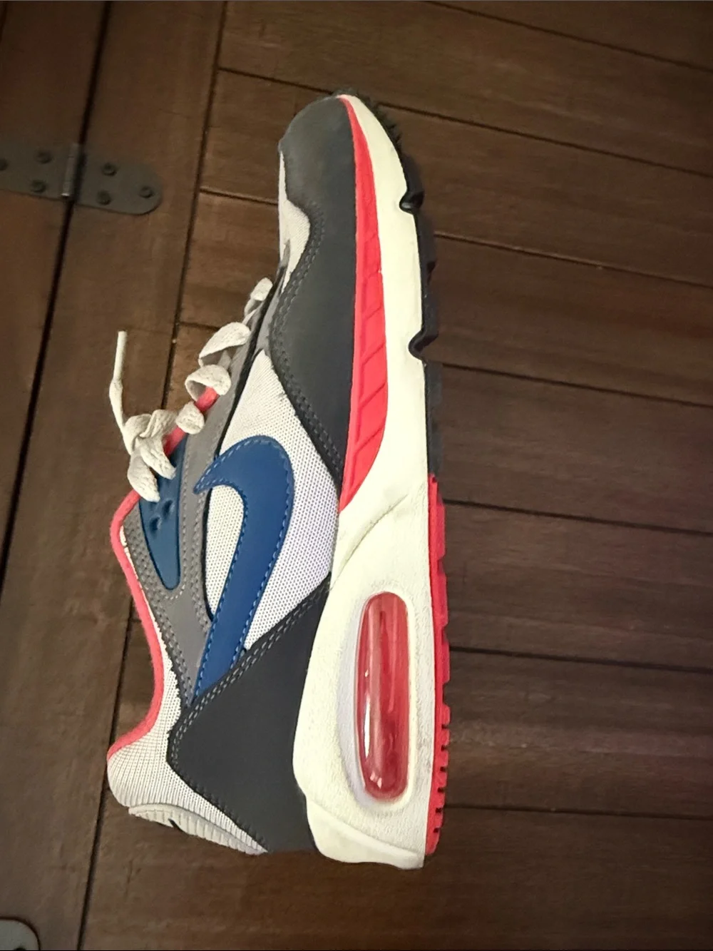 Nike Air Gray White Blue Pink Sneakers - Picture 4 of 8